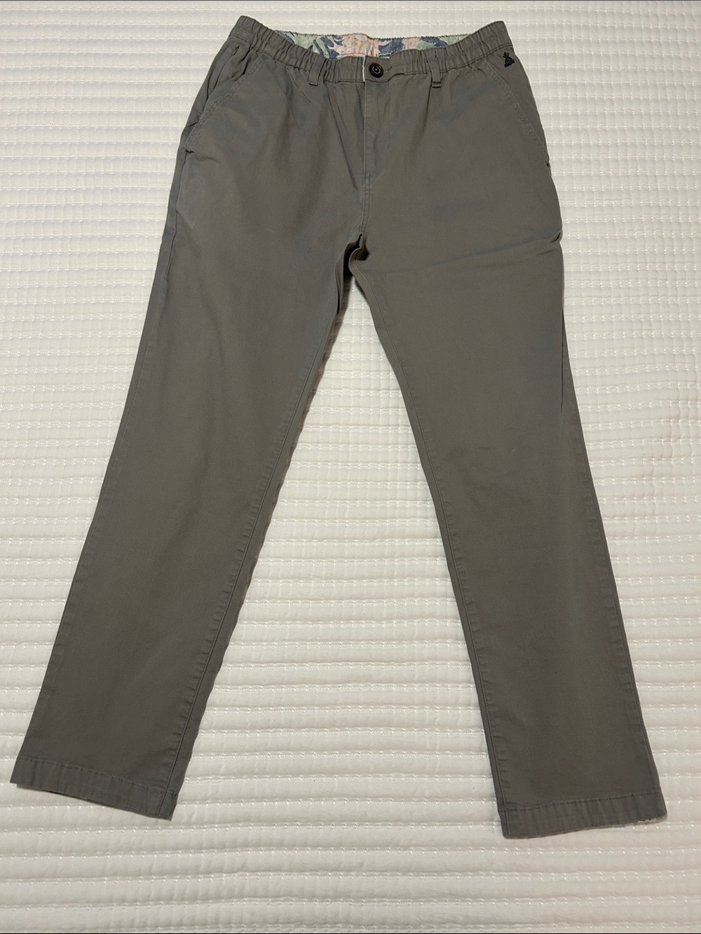 chubbies Men's Chino Pants in Grey XL